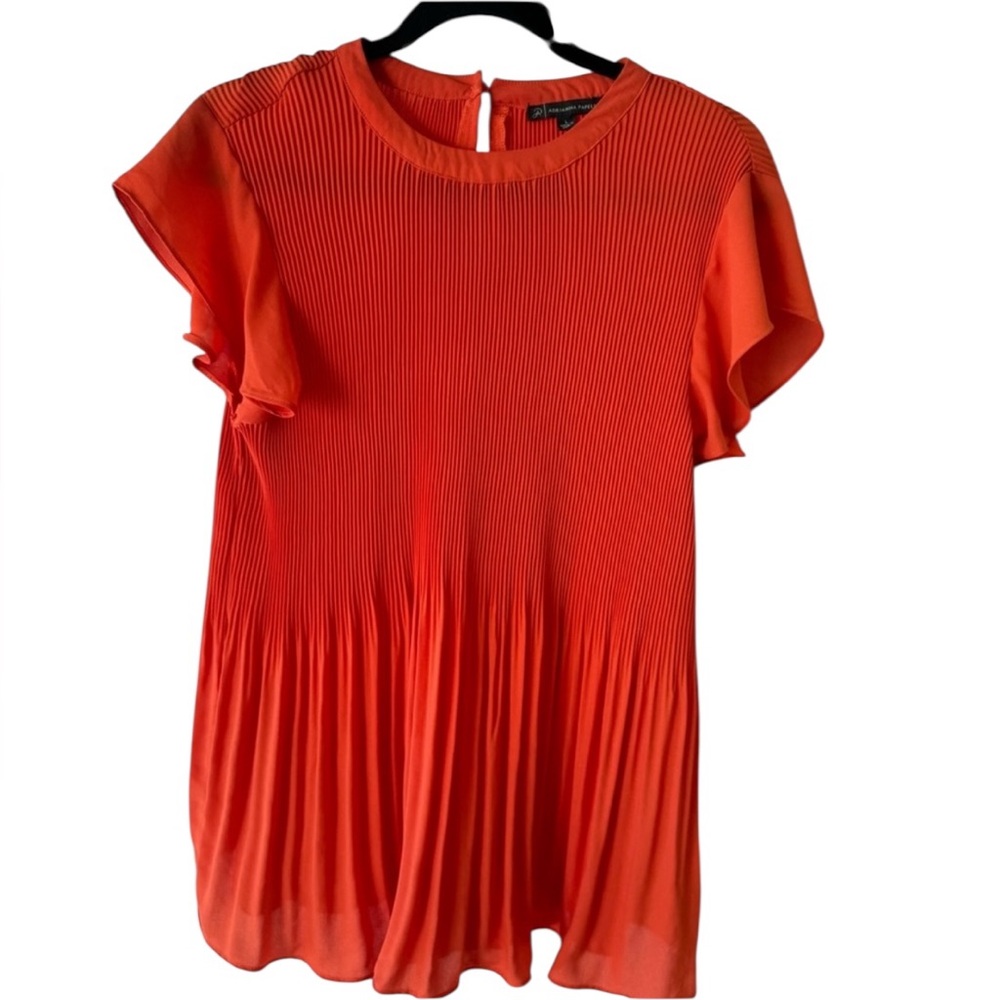New Adrianna Papell orange blouse